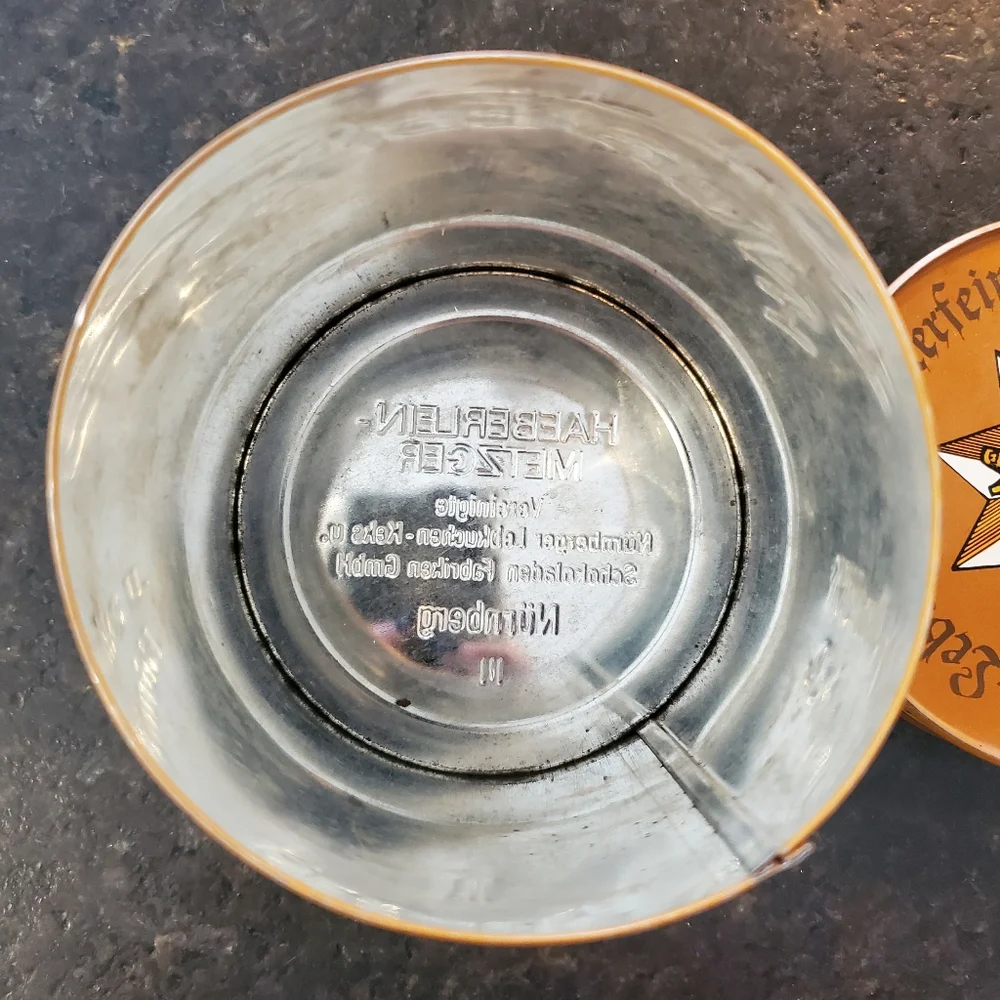 Vintage German Haeberlein Metzger almond & spiced cake tin - Picture 7 of 10
